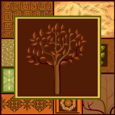 Tree Mix African backgrounds
