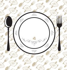 Plate Fork Spoon N2