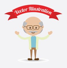 People design over white background vector illustration N17