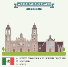 Metropolitan Cathedral of Assumption Mary Mexico city