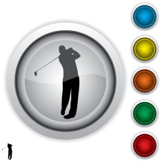 teeing off icon