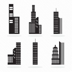 Buildings silhouette N2