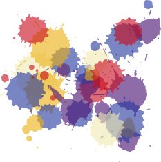 abstract background with paint stains N3