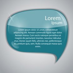 Speech bubbles vector illustration N45