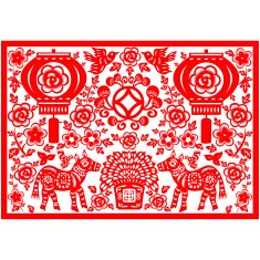 Chinese New Year Horse N11