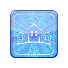 Vector version Real estate icon Eps 10 illustration