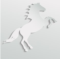 Paper horse