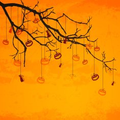 Vector Halloween Background N75