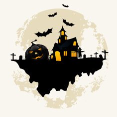 Grunge Background for Halloween Party N11