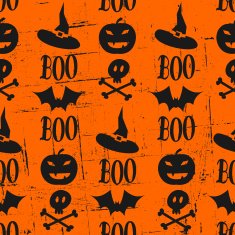 Seamless halloween background N10