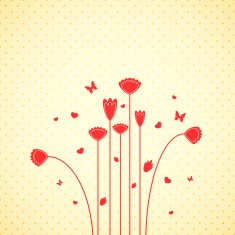 Floral background N1171