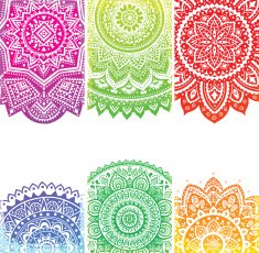 Beautiful Indian ornament N4