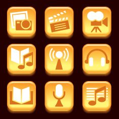 Entertainment icons N19