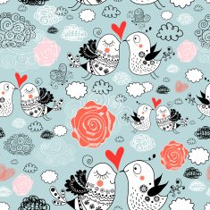 texture of love birds