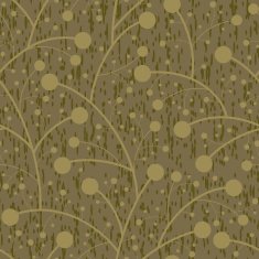 abstract berry on branches seamless