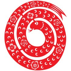 Chinese New Year Snake N47