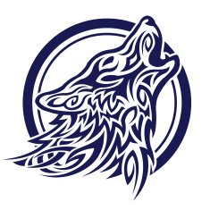 Celtic wolf tatoo
