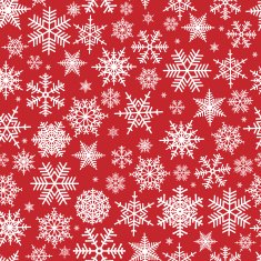 Seamless Snowflake Pattern N18