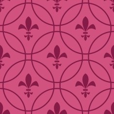 Seamless abstract pink background of the royal lilies