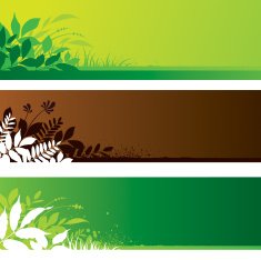 nature banners N4