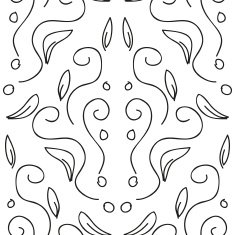seamless pattern with a beautiful ornament N2