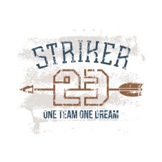 Sports print striker N2