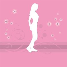 Girl Silhouette N45