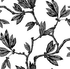 Seamless Pattern with floral ornament N221