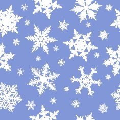 Seamless snowflakes pattern N18