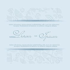 Invitation card N107