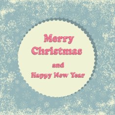 merry christmas greeting card N52