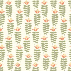floral wallpaper N151