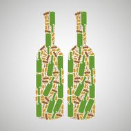 pattern bottle color