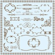 Ornate victorian set N4