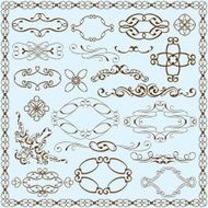 Ornate baroque set N2