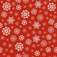 Seamless background with snowflakes N8