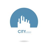 Silhouette of the city Icon