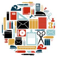 Stationery Icon Set