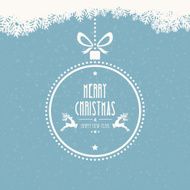 christmas ball merry snowflakes background N9
