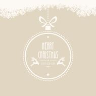 christmas ball merry snowflakes background N10
