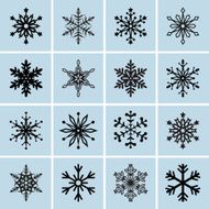 Snowflake icons N5