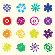 Flower Icon Set N8