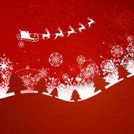 Vector Christmas Greeting Card N20