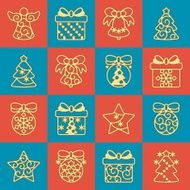 Vector Christmas Ornaments