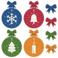 Christmas labels N23