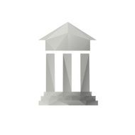 Architecture icon abstract isolated on a white backgrounds vector illustration N2