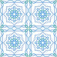 Seamless Geometric Pattern N278