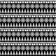 Christmas seamless boarders design N2