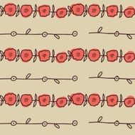 ornament seamless of floral graphic design elements N24