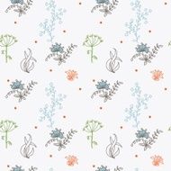 ornament seamless of floral graphic design elements N26
